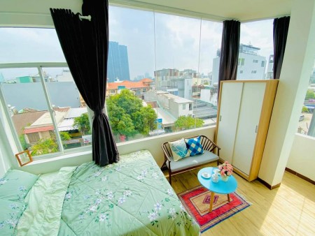 Căn hộ dịch vụ đầy đủ nội thất giá vừa rẻ vừa mềm quận Bình Thạnh, gần Hàng xanh, giao Nguyễn Hữu Cảnh 25-30m2