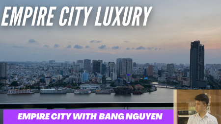 ForRent: 3Pn Tilia tầng cao view toàn cảnh sông Sài Gòn, Bitexco