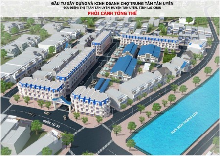 Shophouse chợ Tân Uyên Lai Châu