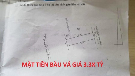 SIÊU PHẨM ĐẤT NGUYỄN VĂN ĐÀO ĐƯỜNG 29M GIÁ 3.3X TỶ