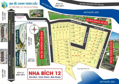 CẦN BÁN GẤP KHU ĐẤT SÁT HỒ PHƯỚC HÒA, GIÁ RẺ CHO KHÁCH ĐẦU TƯ