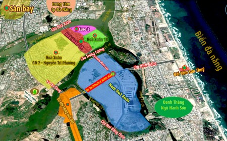 Nợ ngân hàng bán đất nền KĐT Hòa Xuân sạch đẹp