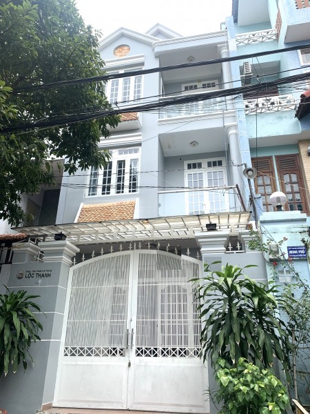 Nhà Khu Bình Lợi 5x18m, T_3L gồm 4 phòng 5wc full máy lạnh.