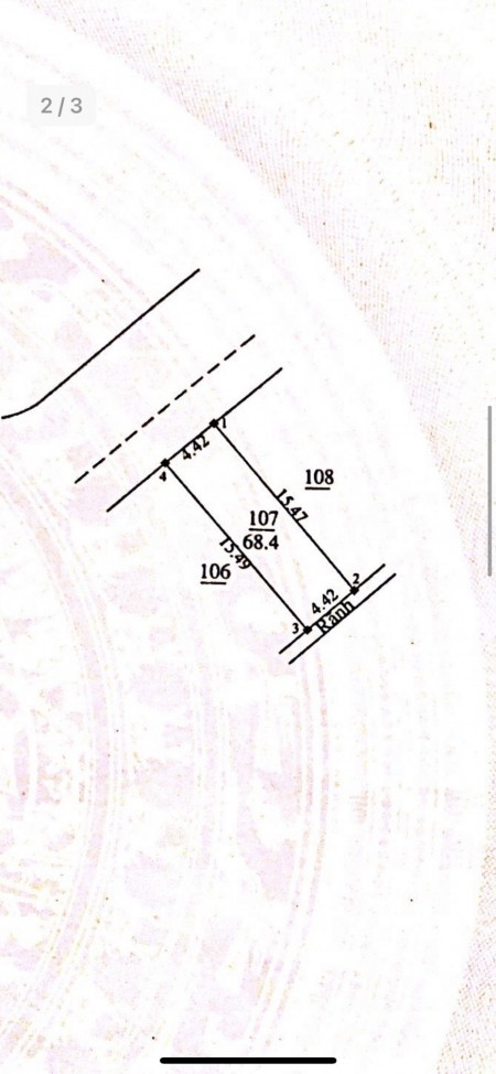 Bán đất dịch vụ Thăng long 9 diện tích 68m2