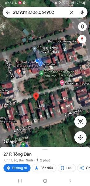 Bán Lô Đất Chính chủ tại phường kinh bắc tp Bắc Ninh