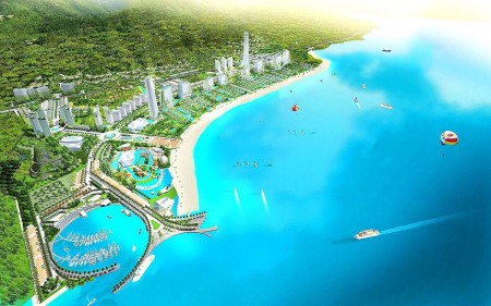 Sở hữu ngay shophouse 2 mặt tiền, mặt đường bao biển Vân Đồn Sonasea.