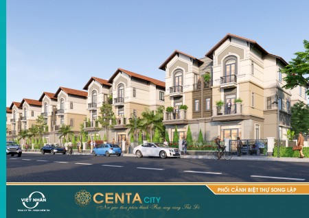 BÁN BIỆT THỰ SONG LẬP KHU ĐÔ THỊ XANH CENTA CITY VSIP TỪ SƠN BẮC NINH CHỈ TỪ 5,5TỶ