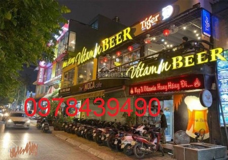 BÁN MẶT PHỐ ẨM THỰC QUẬN ĐỐNG ĐA NHÀ HÀNG LÔ GÓC 76M 0978439490