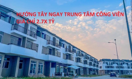 CHỈ MỘT CĂN DUY NHẤT KHU C ROYAL PARK GIÁ 2,7X TỶ - NGAY TRUNG TÂM CÔNG VIÊN