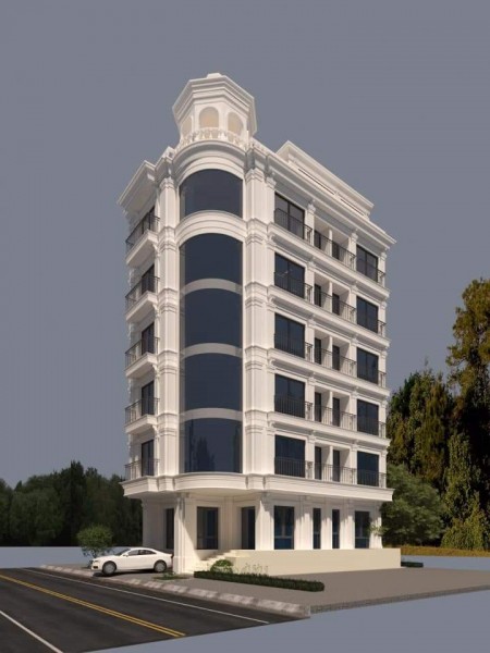 Tòa nhà văn phòng Building, mặt phố mới Giang Văn Minh, 230m2*9T, MT12m, đẳng cấp, 55 tỷ