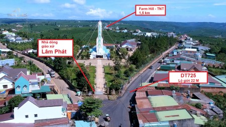 Đất nền Đà Lạt vị trí đắc địa gần cao tốc Dầu Giây-Liên Khương, giá rẻ 4tr/m2