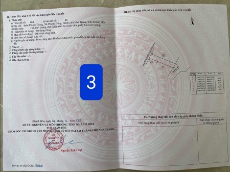 Bán lô đất Phước Đồng cạnh trường chính trị tỉnh