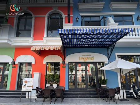 CHÍNH CHỦ BÁN CĂN SHOPHOUSE MẶT SÔNG VENICE - GRAND WORLD PHÚ QUỐC 81m2. CAM KẾT 2 NĂM 10%