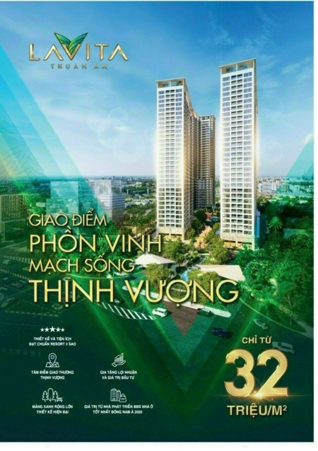 MỞ BÁN CĂN HỘ CHUẨN RESORT 5* LAVITA THUẬN AN, GIÁ SỐC, ƯU ĐÃI TỪ CĐT HƯNG THỊNH