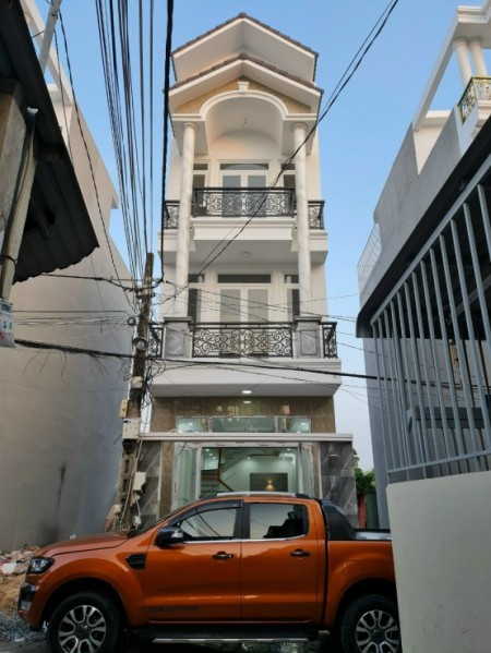 Cần bán nhà mới xây Quận 9, ngay chợ Tăng Nhơn Phú hẻm xe hơi, DT 4x16 5PN giá chỉ 5t350