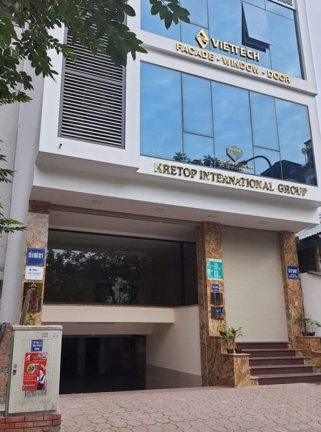 Lô Góc, Bán Tòa Nhà Mặt Phố Trung Kính To, DT168m, 7Tầng, MT 7.5m Giá 57.1 Tỷ