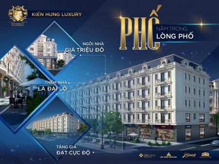 Shophouse Liền kề mặt phố Kiến Hưng đầu tư cực tốt chỉ với 8 tỷ