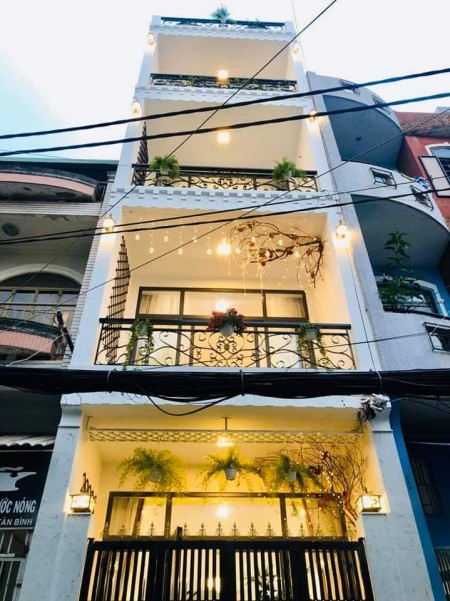 Bán Nhà Tân Bình Mặt Tiền 44m2 5 tầng Giá 13 tỷ
