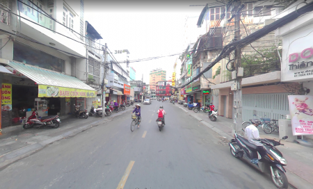 Nhà cho thuê nguyên căn MT đường Trần Khắc Trân phường Tân Định Q1.