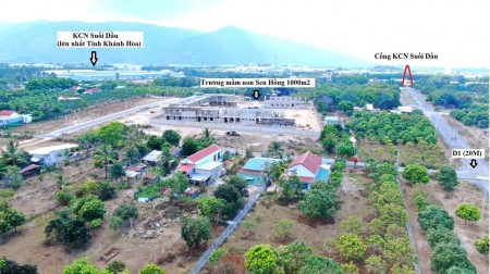 BÁN ĐẤT KCN SUỐI DẦU, CAM LÂM, KHÁNH HÒA. GIÁ RẺ ĐẦU TƯ SINH LỜI.