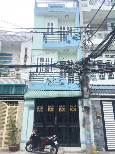 Cho thuê nhà mới 2 lầu hẻm xe hơi 141 Tám Danh Phường 4 Quận 8