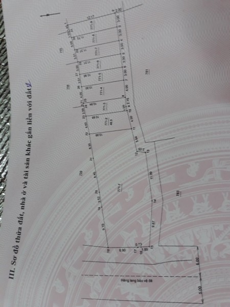 Cần bán đất thổ cư sổ đỏ 48.5m2 ở tổ 1 yên nghĩa