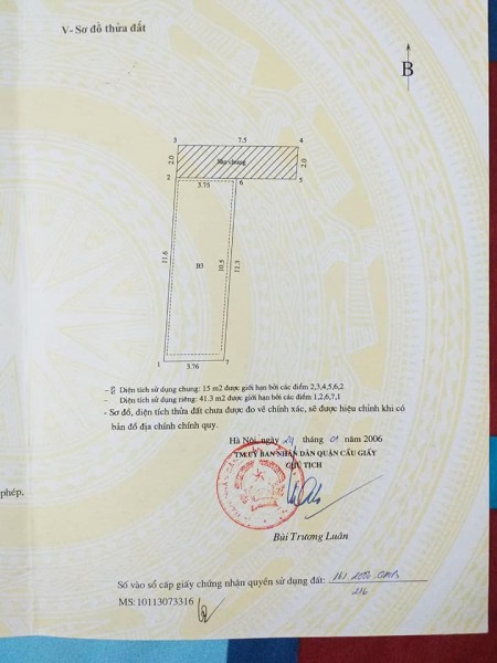 Bán nhà 3 tầng ô tô đỗ cửa Doãn Kế Thiện 42m2 4 tỷ