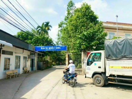 Nền rạch miễu ông, lộ 4m ô tô vi vu, giá 370 triệu