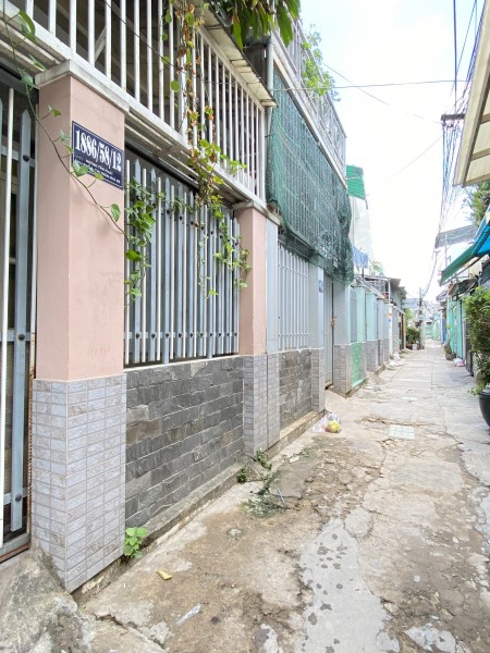 Bán nhà mặt tiền hẻm 1806 hẻm bà cả, Huỳnh Tấn Phát, Nhà Bè. SHR giá 3,95 tỷ