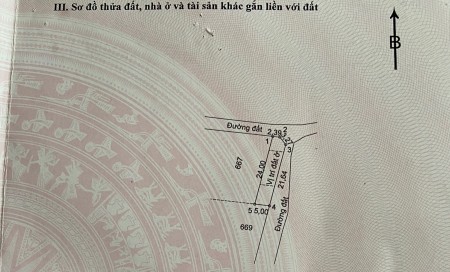 Chủ đất chuyển nhà lên thành phố cần ra gấp lô đất 120m2/920tr, ngay trung tâm Phú Mỹ