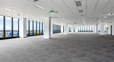 Cho thuê sàn văn phòng nhà mặt phố nguyễn trãi, thanh xuân, HN - Diện tích 200m2 x 7 tầng. (có gara để được 80 chiếc xe máy + sân gửi xe ô tô.