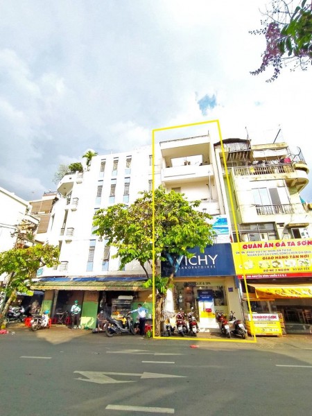 Cho thuê NNC Mặt tiền Nguyễn Đình Chiểu, P. 5, Q. 3. 4 x20m, trệt 3 lầu.
