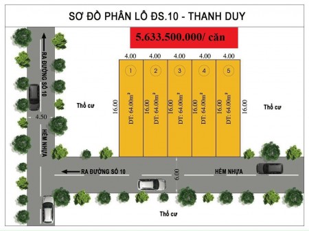Nhà Diện Tích Lớn Giá Nhỏ Đường 10 Hiệp Bình Phước
