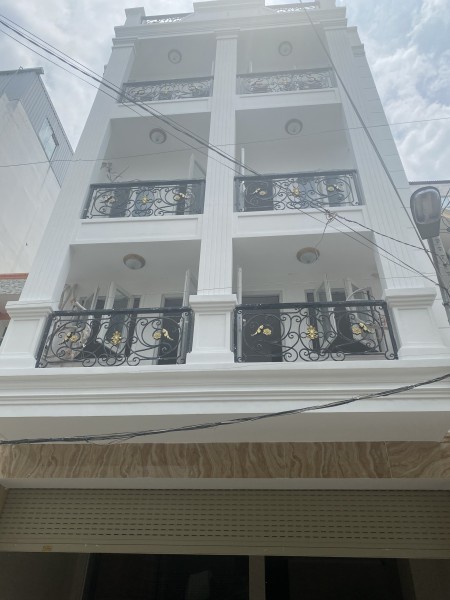 Bán nhà mới xây đường Hồng Hà P2 Tân Bình - có hầm trệt 5 lầu 21 phòng