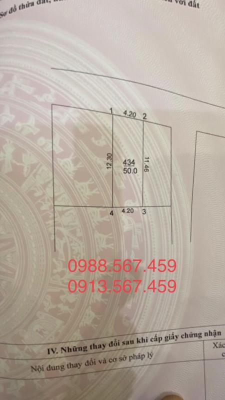 Tặng nhà 2 tầng, Đất phân lô, 2 ô tô tránh, 50m2 x 4.2m bán gấp 3.3 tỷ