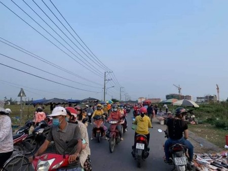 Đất nền liền kề khu công nghiệp Tân Hương