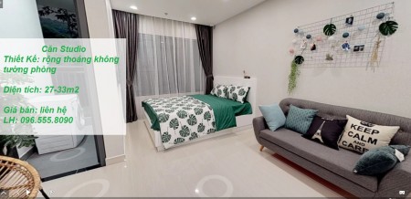 Tôi cần bán căn hộ Studio 33m2 GIÁ RẺ NHẤT