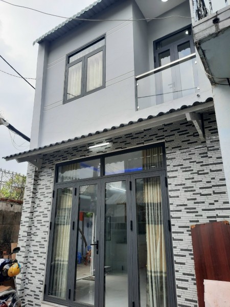 Bán gấp nhà căn góc DT 4,4m x 6m hẽm trc nhà và bên hông 4m nhà mới đẹp 1 lầu 2pn Lê Đức Thọ f16