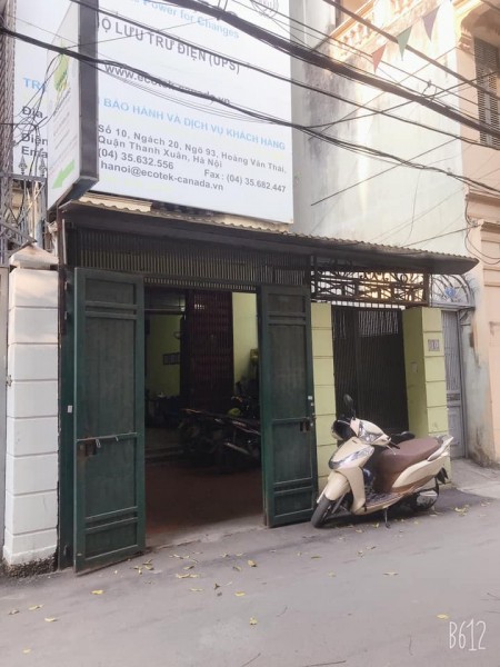 BÁN NHÀ PHỐ HOÀNG VĂN THÁI 100m2 5 TẦNG 5M MẶT TIỀN 15 TỶ