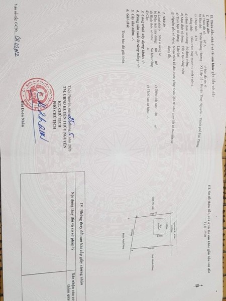 Đất nền thôn đường hương xã lập lễ thủy nguyên hải phòng