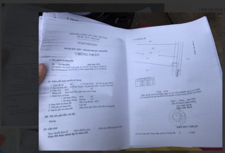 Thanh lý gấp lô đât 931.6m² tại đường Huỳnh Thị Na, Hóc Môn, SHR.