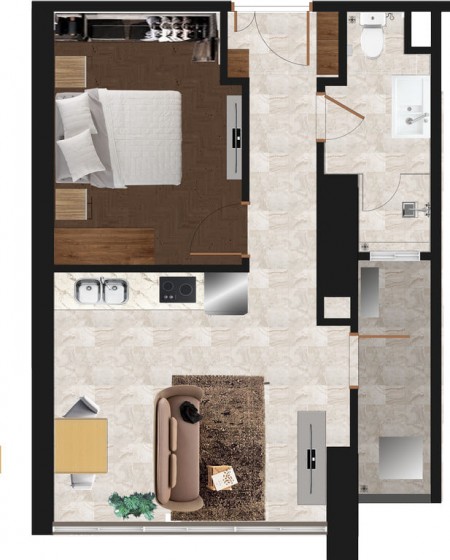 BÁN 1PN DỰ ÁN MINATO RESIDENCE