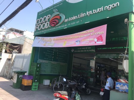 Mặt bằng kinh doanh mặt tiền đường Huỳnh Tấn Phát, diện tích 180m2