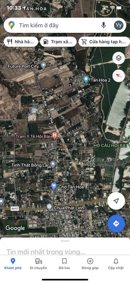 Đất Tân Hòa thuộc TX.Phú Mỹ thành phố cảng tương lai