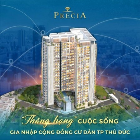 Bán căn 1PN dự án Precia ngay đường Nguyễn Thị Định Phường An Phú Quận 2 nay thuộc TP Thủ Đức