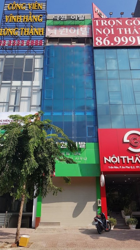 CHO THUÊ NHÀ 500M2 HẦM 4 SÀN TRỐNG SUỐT AN PHÚ QUẬN 2