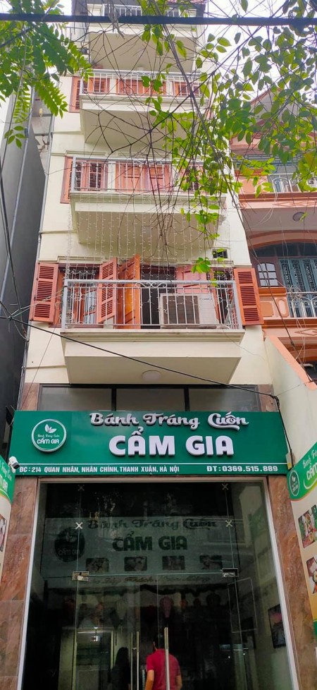 BÁN NHÀ MẶT PHỐ QUAN NHÂN 50m2 6 TẦNG 4.5m MẶT TIỀN GIÁ 10.5 TỶ ( KINH DOANH ỔN ĐỊNH )