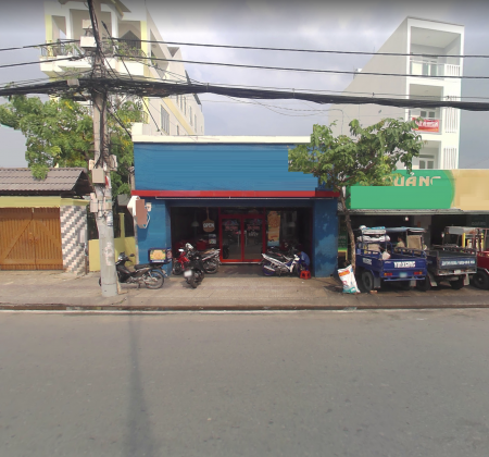 Mặt tiền Nơ Trang Long ngang 6m. Trống suốt, nhận nhà ngay