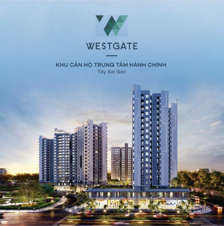Westgate- Khu căn hộ trung tâm hành chính Tây Sài Gòn- Chỉ thanh toán 600tr đến khi nhận nhà