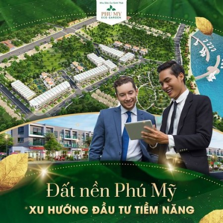 Bán đất nền gần hồ Châu Pha của Phú Mỹ ECO GARDEN